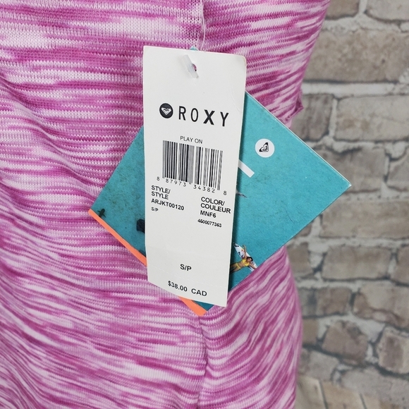 Roxy Pink Marled Knit  Tank Size Small - Picture 5 of 8